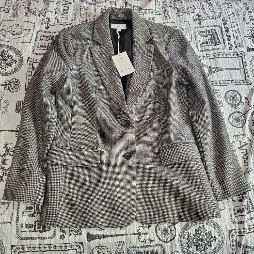 Free assembly boyfriend blazer